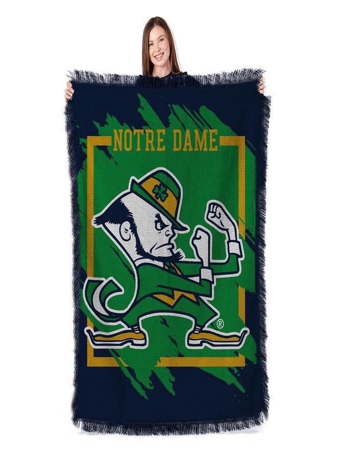 Northwest The Company Micro Raschel Throw Dimensional - Notre Dame - Image 2