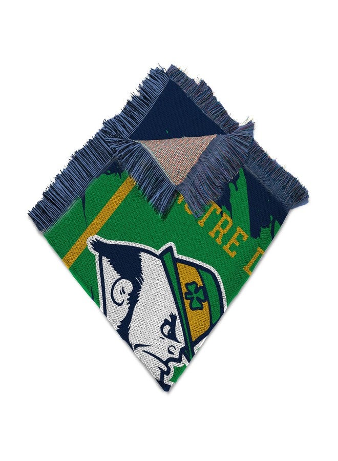 Northwest The Company Micro Raschel Throw Dimensional - Notre Dame - Image 4