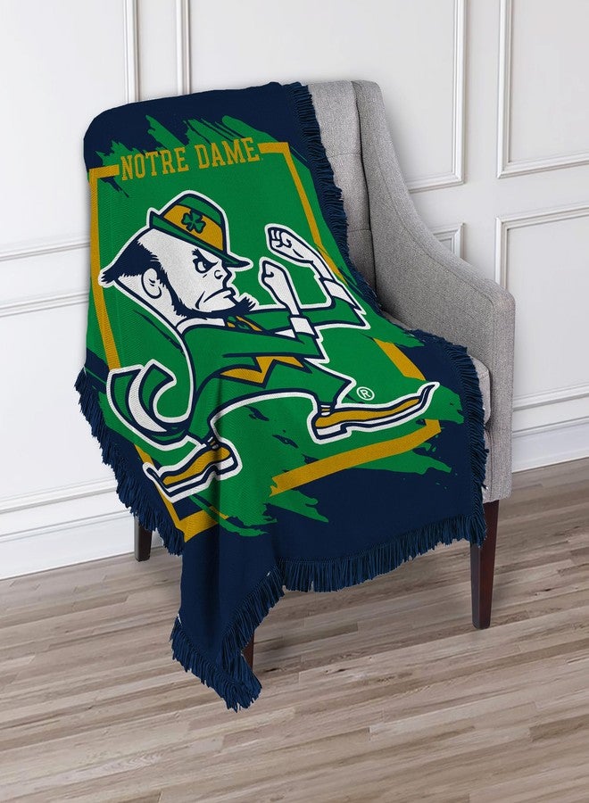 Northwest The Company Micro Raschel Throw Dimensional - Notre Dame - Image 3