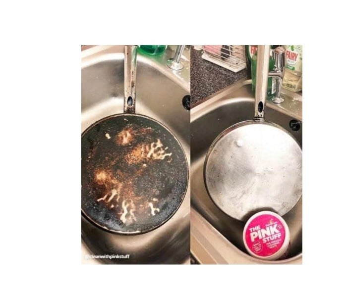 Stardrops The Pink Stuff Multipurpose Cleaning Paste 850g Pack of 2 – Powerful Stain, Grease & Rust Remover for Kitchen, Bathroom, Tiles & Sink Cleaner - Image 4