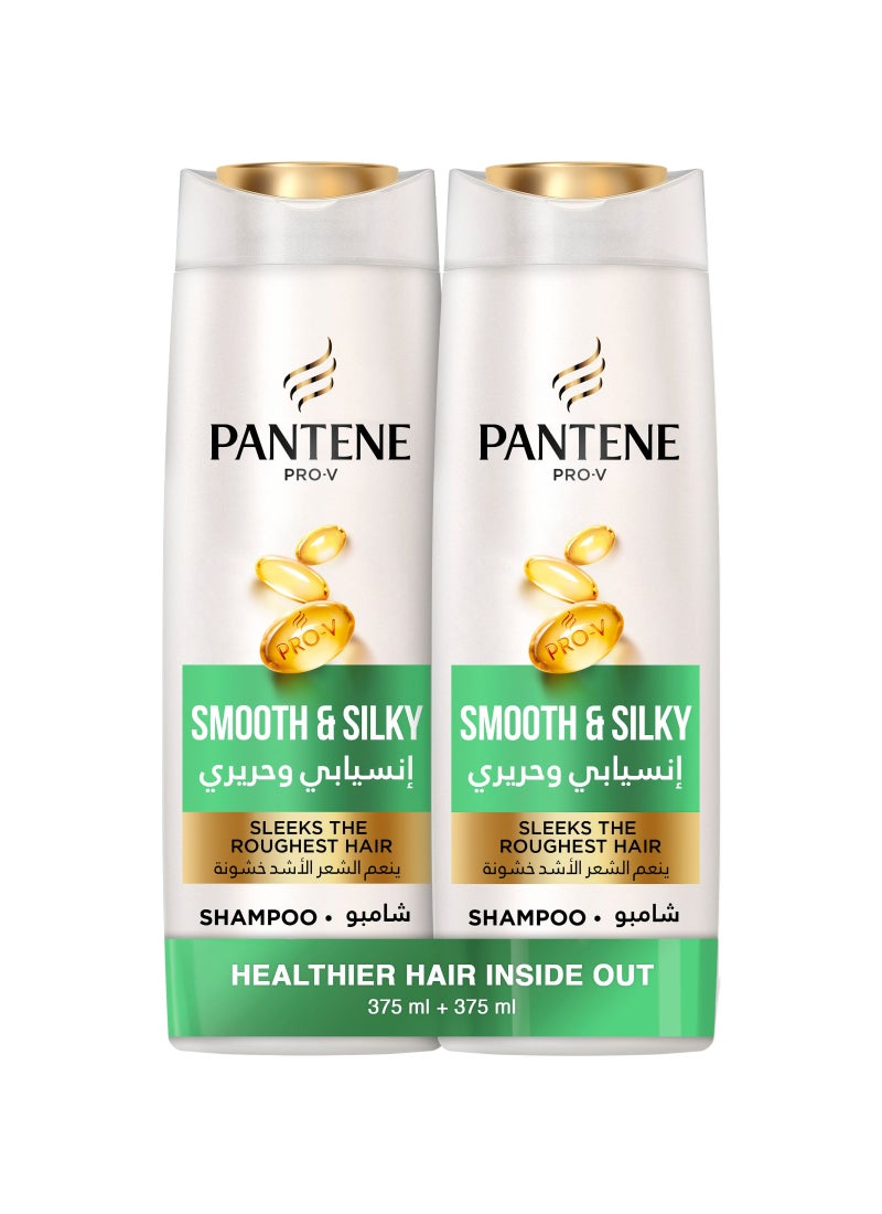 Pantene برو-في ناعم وحريري - حزمة مزدوجة - Image 1
