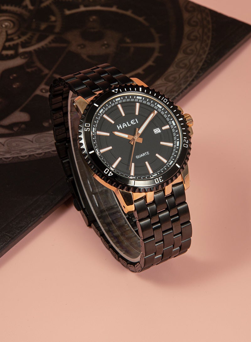 هالي ساعة HALEI Harley 8034ML كوارتز بسيطة للزوجين - Image 5