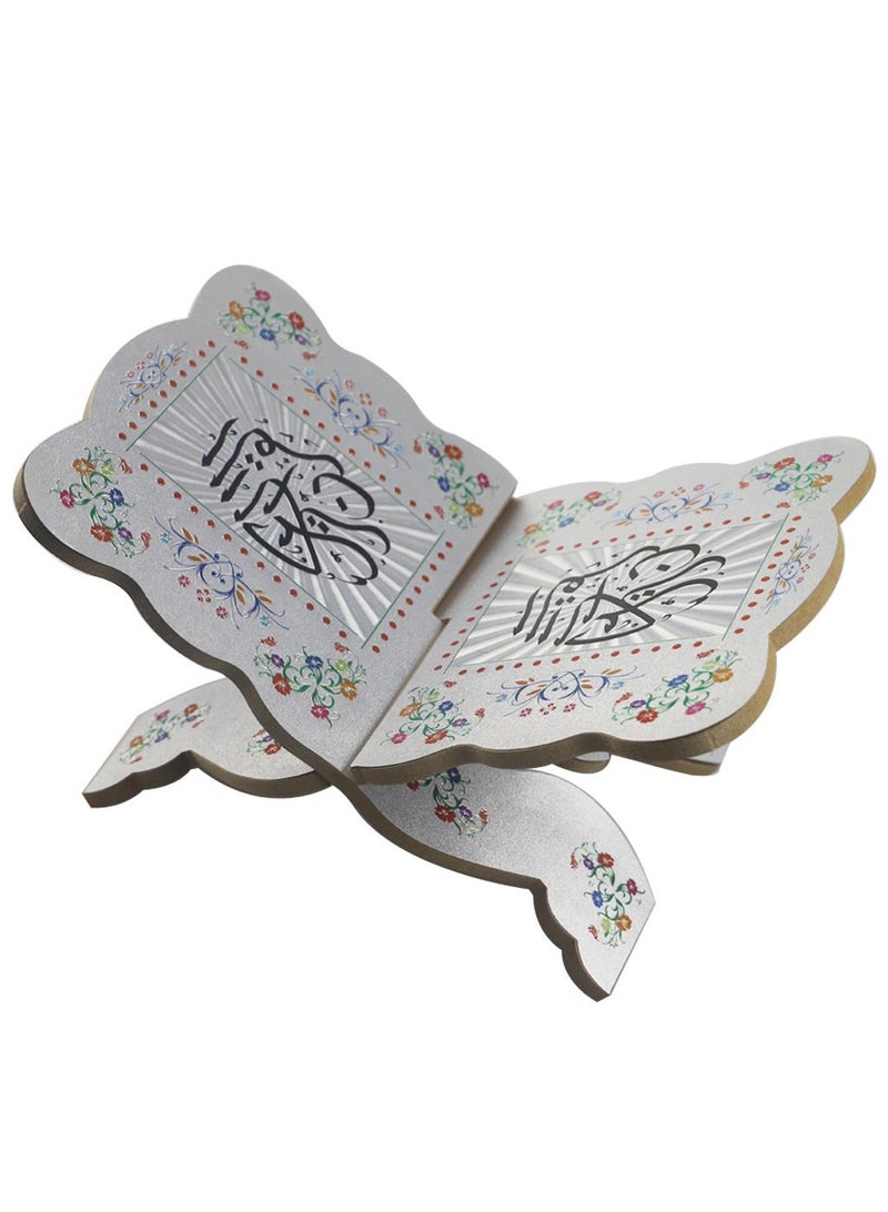 Wooden Quran Holder Silver  - Image 2