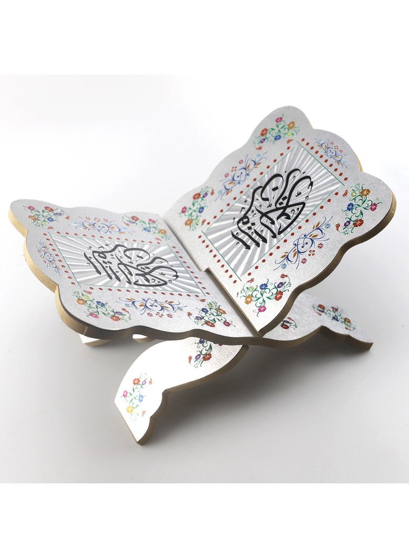 Wooden Quran Holder Silver  - Image 3