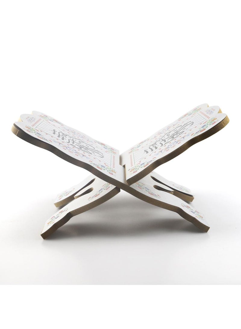 Wooden Quran Holder Silver  - Image 4