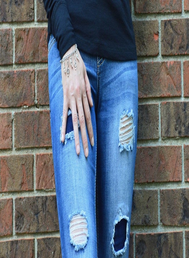 إتس أول أباوت...يو! سوار قابل للتعديل من الفولاذ المقاوم للصدأ بطول 8.5 بوصة، مزين بمفتاح صول للناي، قابل للتخصيص بمشابك تعليق 68J - Image 3