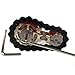 Bitopbi Stainless Steel Sprocket Fidgets Chain Fidget Cube Gears Linkage Bike Chain Novelty Fidget Block Kinetic Desk Metal EDC Focus Meditation Break Bad Habits ADHD GoldBlack - Image 4