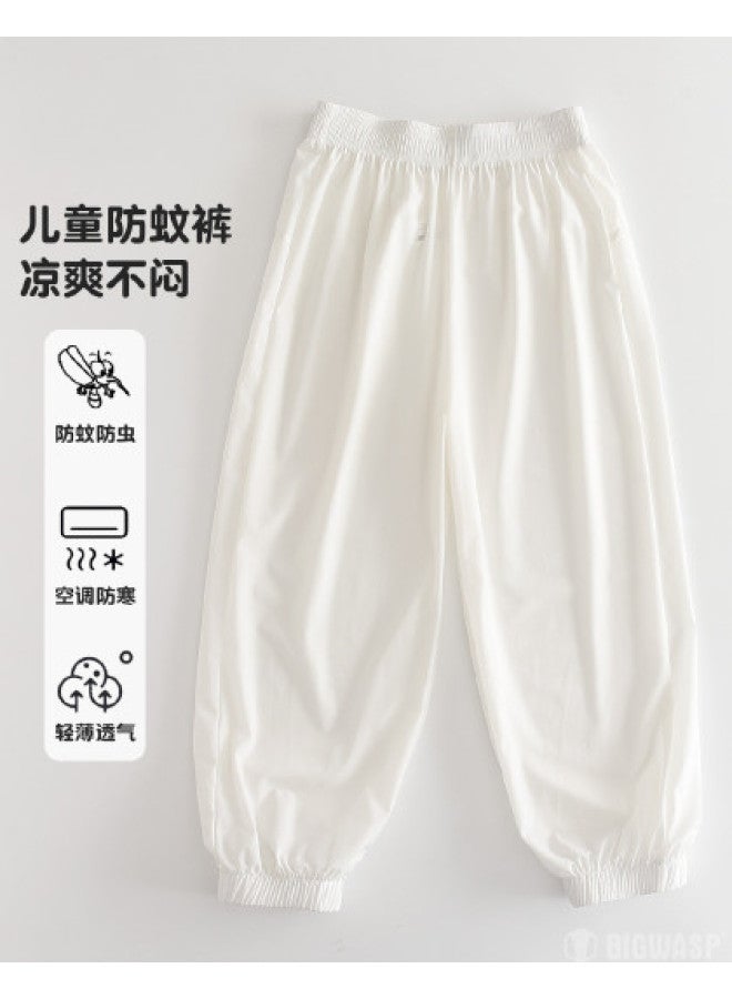 Bumblebee سروال أطفال - ملابس رياضية خارجية، سروال هاريم غير محدد الجنس مع حبل سحب، سروال طويل فضفاض مقاوم للبعوض - Image 1