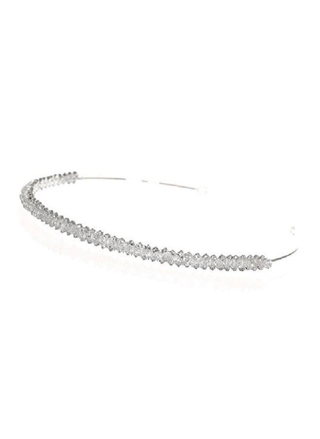 SAMKY Handmade Bridal Rhinestone Crystal Prom Wedding Headband Tiara T1097  - Image 4
