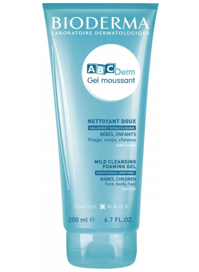 Bioderma ABCDerm Moussant Cleansing Gel for Babies and Children 200ml