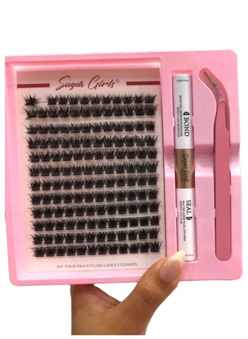 شوجر جيرل مجموعة رموش Sugar Girls المتكاملة: سر العيون الجذابة والمظهر الاحترافي في ثوانٍ! - Image 1