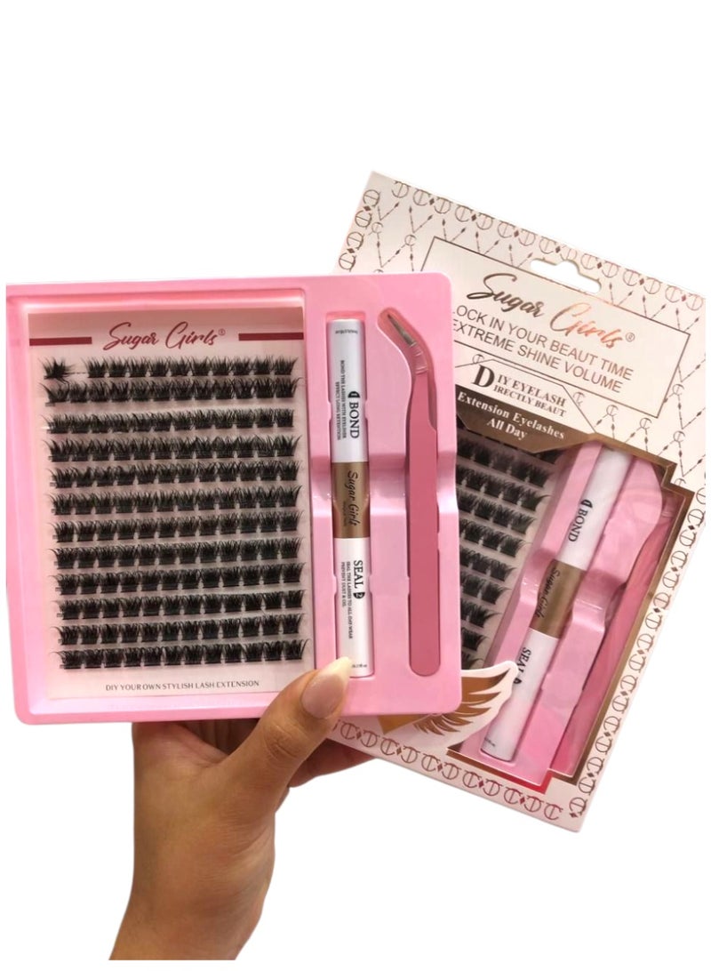 شوجر جيرل مجموعة رموش Sugar Girls المتكاملة: سر العيون الجذابة والمظهر الاحترافي في ثوانٍ! - Image 2