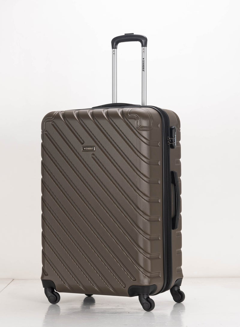 ستارجولد مجموعة حقائب سفر من 4 قطع (20/24/28/32 بوصة) - حقائب سفر صلبة من مادة ABS بسحاب قابل للتمدد، وعجلات دوارة 360 درجة، وقفل رقمي - حقيبة سفر خفيفة الوزن بعجلات - Image 3