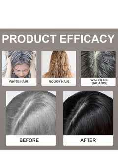 NOVA Nova Hair Dye Shampoo, NovaHair Hair Dye Shampoo 3 in 1, Nova Hair Instant Dye Shampoo, Hair Color for Gray Hair Coverage, Long Lasting Hair Color Shampoo for Women & Men 200ml (Purple)  - Image 5