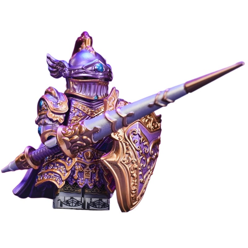 Lancelot Round Table Knights Medieval Building Blocks Figures - Image 1