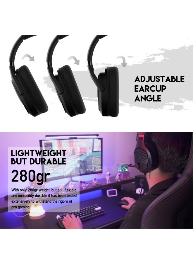 FANTECH TRINITY MH88 MULTI PLATFORM GAMING HEADSET BLACK - Image 4