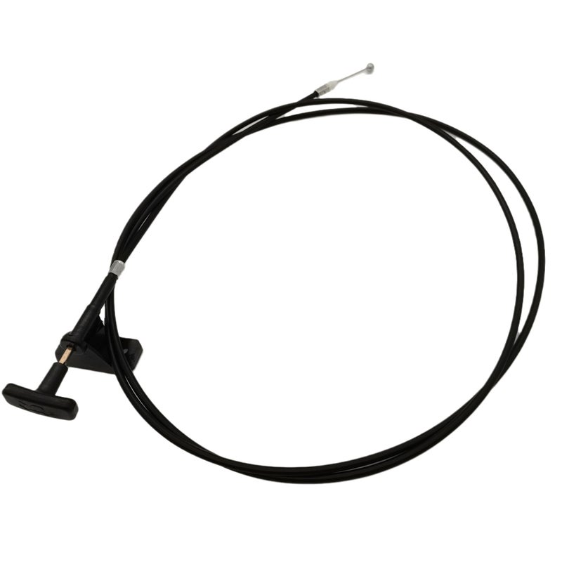 AAHYWM New Hood Release Cable 5363090A00 Fit 19811990 Land Cruiser FJ60 FJ62 HJ60 BJ60 Hood Latch Control Lock Cable 5363090A01