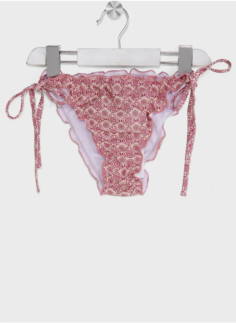 MANGO Youth Printed Bikini Top & Bottom Set