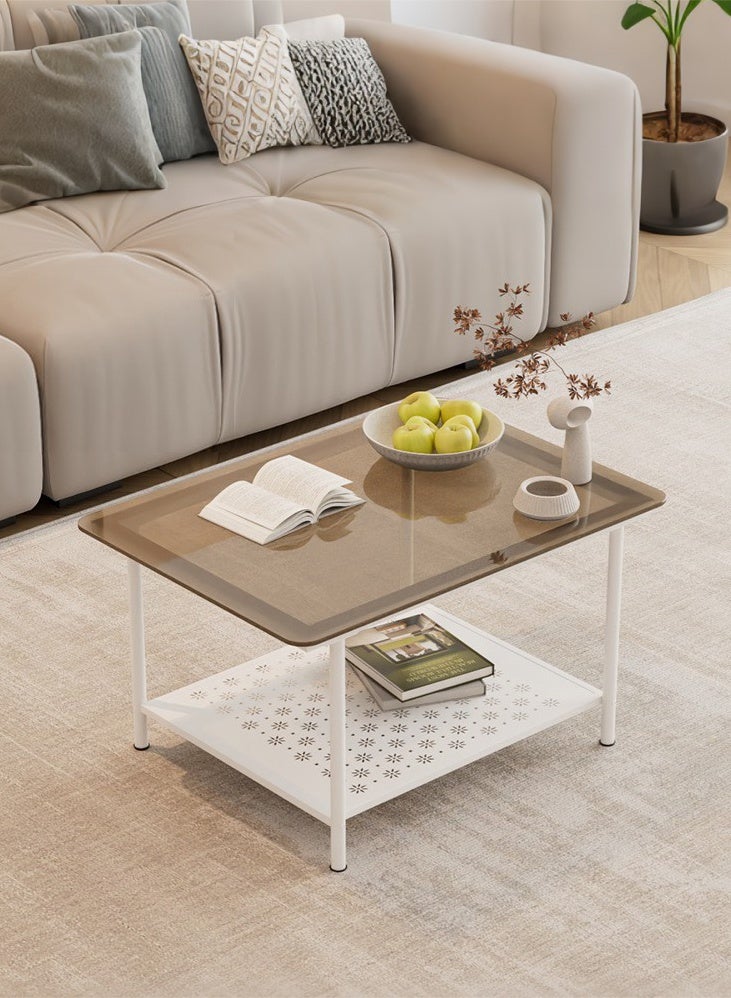 والالا طاولة جانبية مع مساحة تخزين ورف واحد للاستخدام في الردهة - Image 1