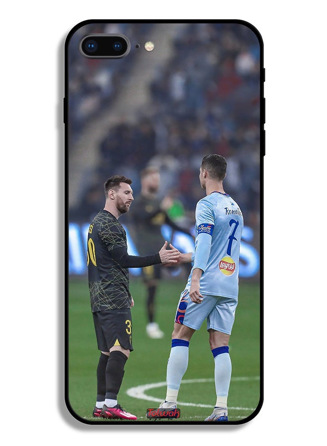 Tolwak Apple iPhone 7 Plus Protective Case Messi And Ronaldo - Image 1
