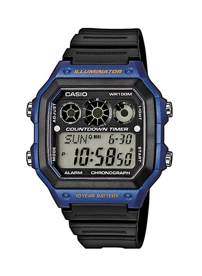 CASIO Men Caballero Digital Watch AE-1300WH-2AVEF - 45 mm - Black - Image 1