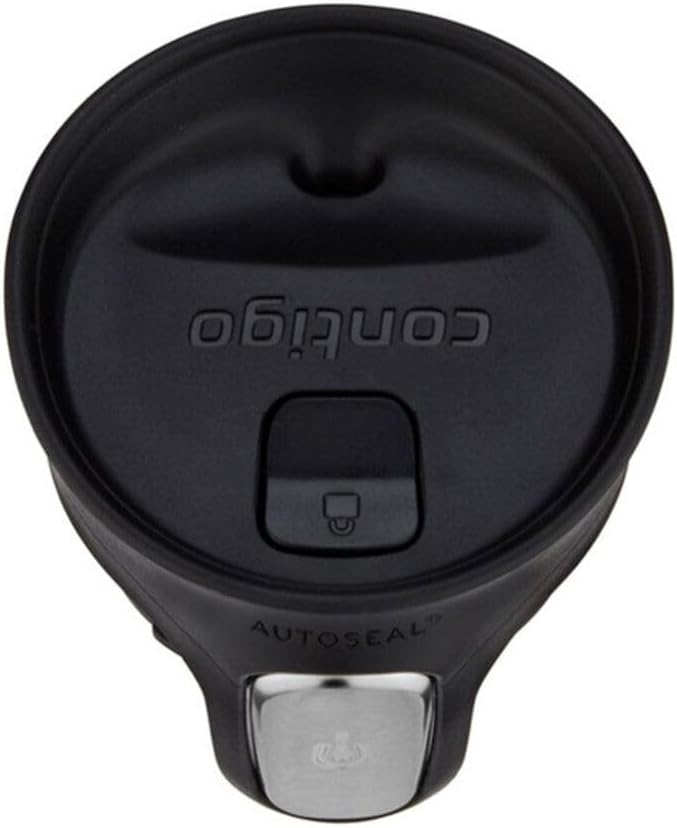 كونتيجو كوب حراري Contigo Unisex's Pinnacle Autoseal، كوب سفر من الفولاذ المقاوم للصدأ، كوب معزول، مانع للتسرب، كوب قهوة للسفر، كوب سفر مع غطاء سهل التنظيف، خالٍ من BPA، 420 مل، رخام أبيض - Image 2