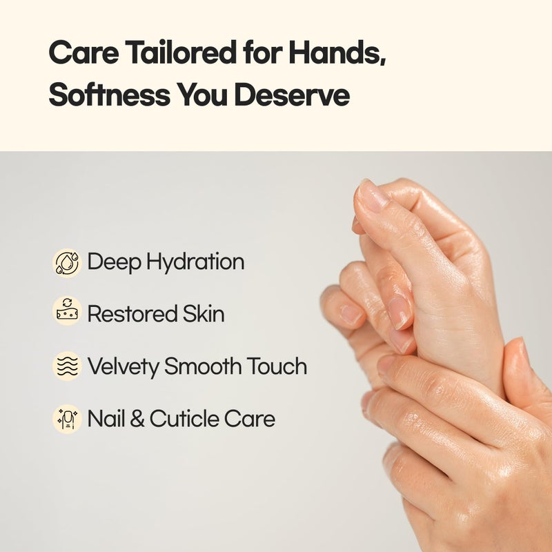 Epielle Hydrating Hand Mask 6 Pairs, Relieve and Soften with Shea Butter & Jojoba Oil, Deep Moisturizing Gloves for Dry, Cracked Hands, Self Care Gifts for Women, Spa Kit, Stocking Stuffers - Image 4