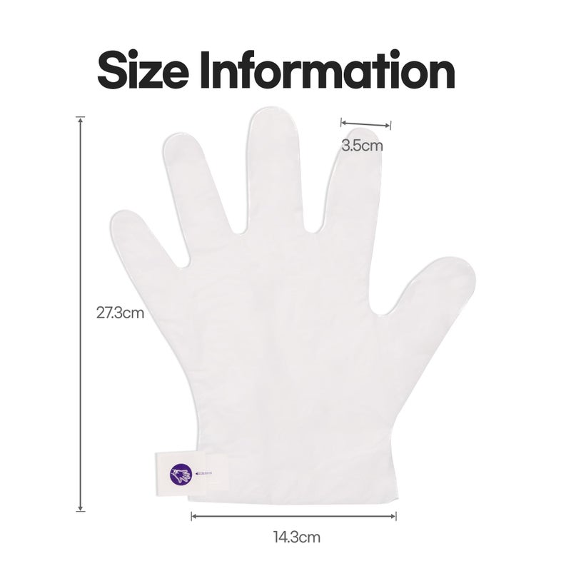Epielle Hydrating Hand Mask 6 Pairs, Relieve and Soften with Shea Butter & Jojoba Oil, Deep Moisturizing Gloves for Dry, Cracked Hands, Self Care Gifts for Women, Spa Kit, Stocking Stuffers - Image 5