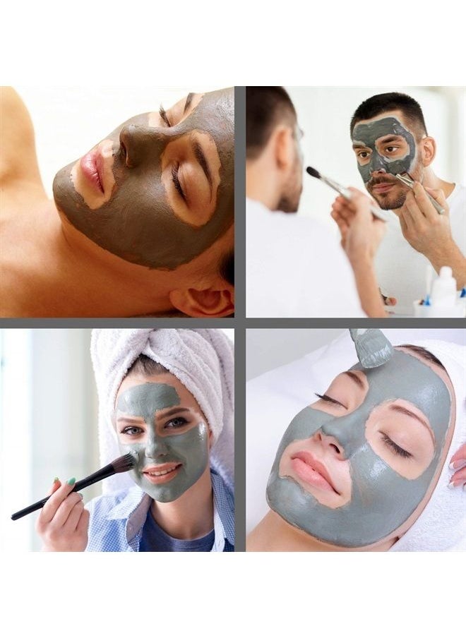 HalalEveryDay Bentonite (Indian Healing) | Moroccan (Red-Rhassoul) | European (French-Green) Clay Powder - 3 Pack / Multipack Set For Making Clay Mud Masks For Skin, Hair & Face - by HalalEveryday  - Image 2