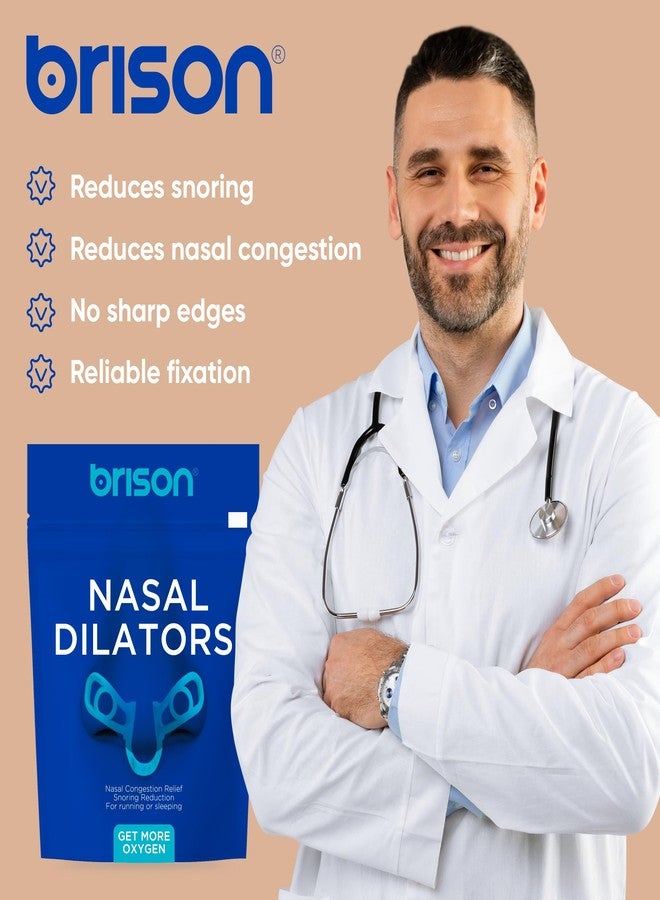 Brison Nasal Dilators - Nose Vents Opener for Better Breathing and Adults for Sleep and Activity Improves Airflow - 2pcs Soft-Hard - Image 4
