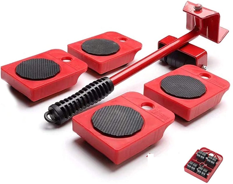 SEVENSPACE Heavy Furniture Mover Lifter Shifting Tool Set Furniture Move Roller Tools 360 Degree Rotatable Pads Furniture Moving Wheels Kit Redesign Your Living Space - Image 2