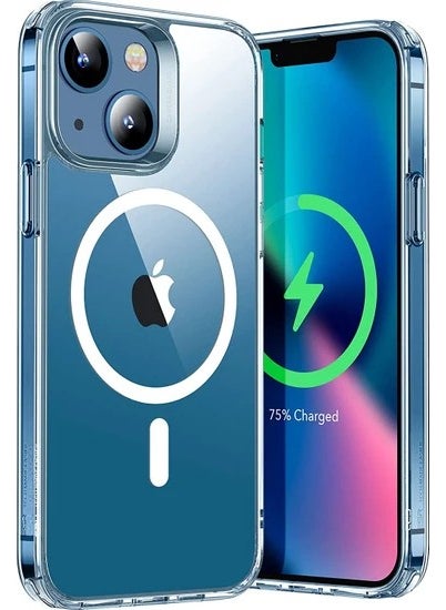 EPRO - Apple Iphone 13 Case Wireless Charging Magsafe Compatible Transparent Case - Image 1
