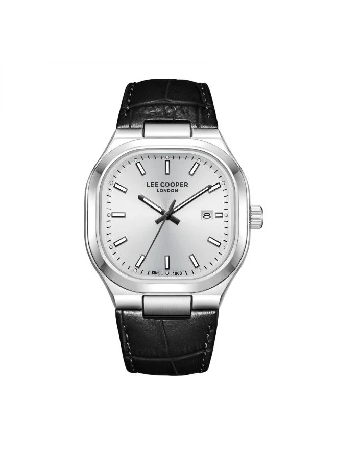 Lee Cooper Men's Leather Analog Watch LC08179.331 - 42X47 mm