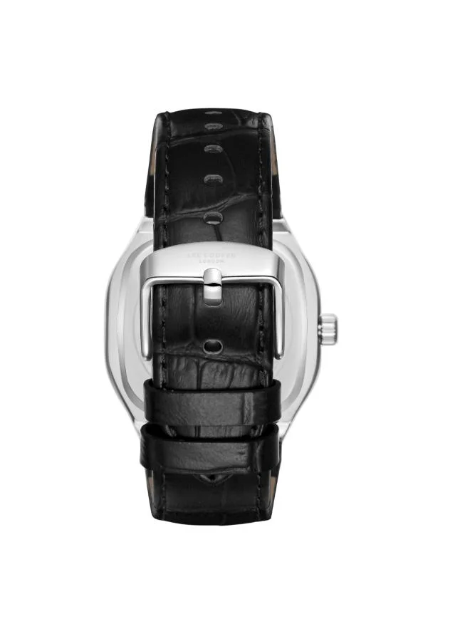 Lee Cooper Men's Leather Analog Watch LC08179.331 - 42X47 mm