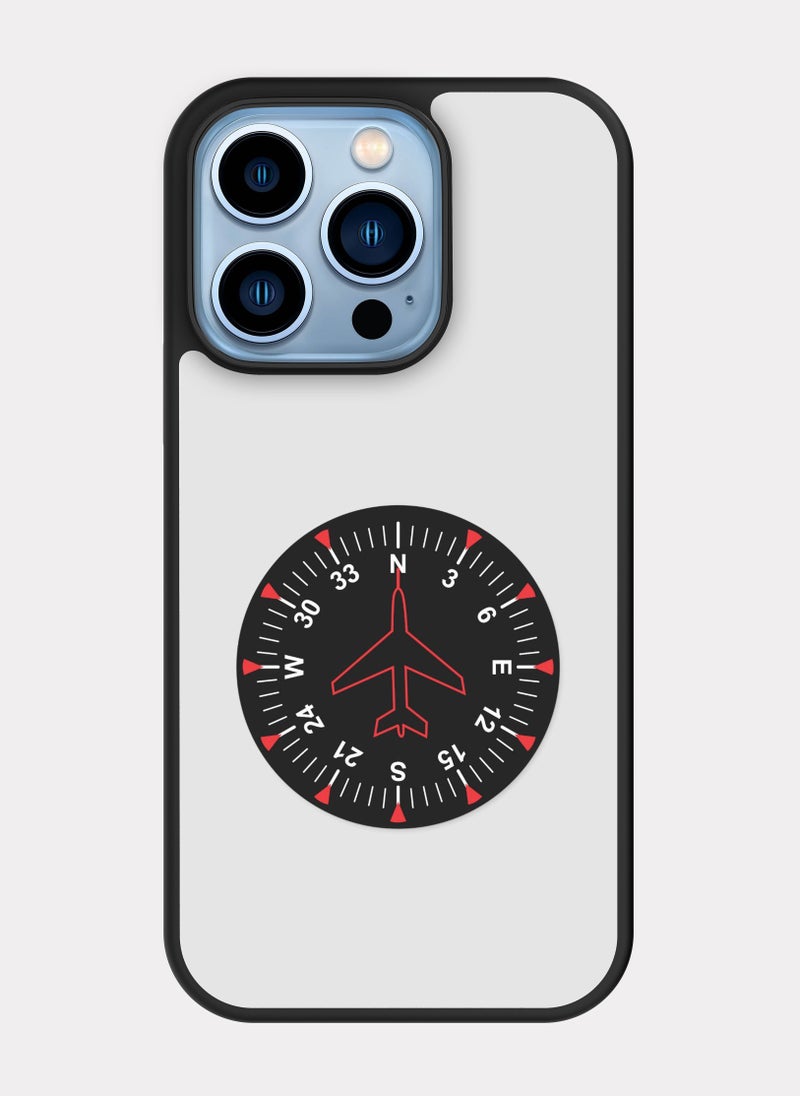 PXLAAT iPhone 13 Pro case cover Aviator Indicator Plane - Image 1