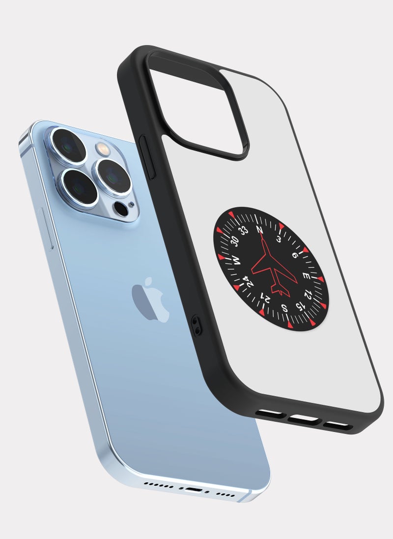 PXLAAT iPhone 13 Pro case cover Aviator Indicator Plane - Image 2