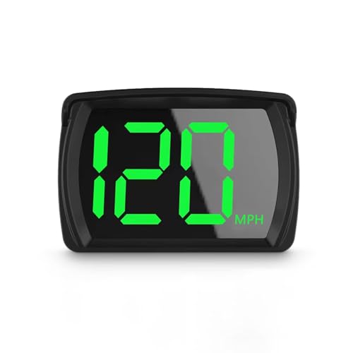 AZIJYV GPS Speedometer Digital Speedometer Cars Heads Up Display Y03 with Speed, Automatic Light Sensing, MPH Speedometer Plug and Play Applicable to All Cars - Image 1