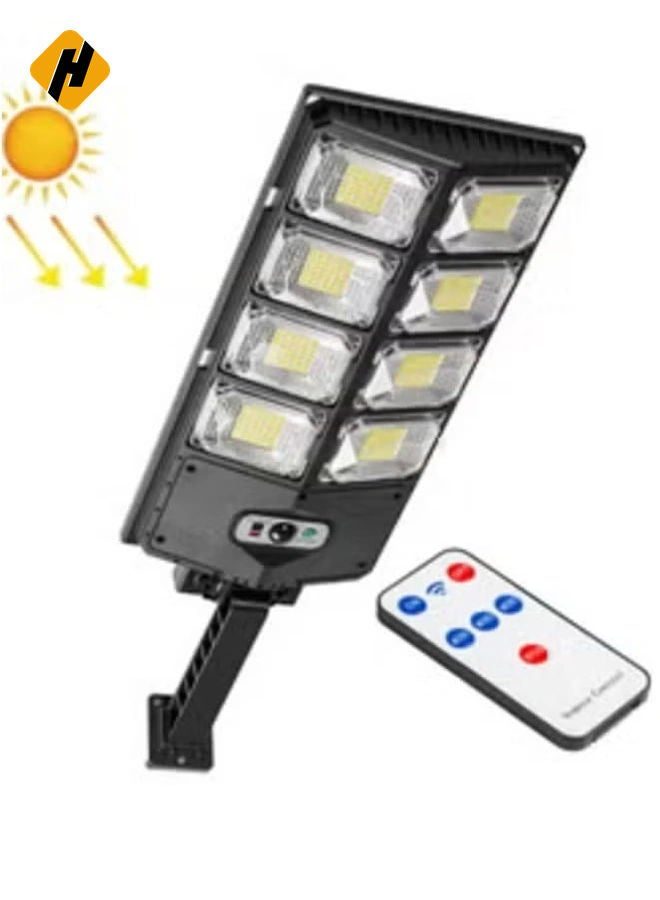 HuHa Solar Street Lights with Remote Control – Outdoor Dusk to Dawn Flood Lights for Enhanced Illumination  - Image 2