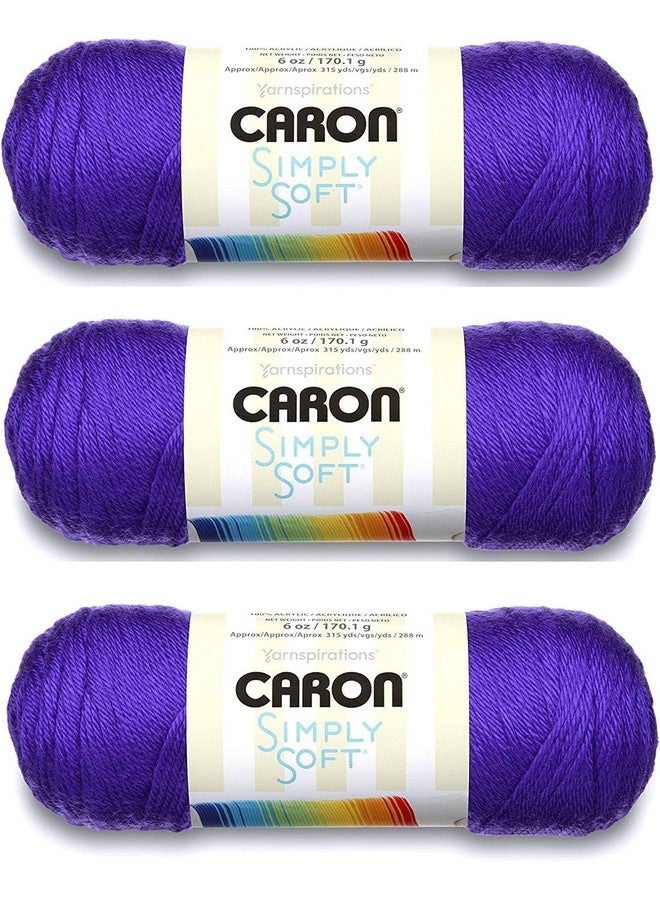 Simply Soft Yarn Solids (3Pack) Iris H970039747