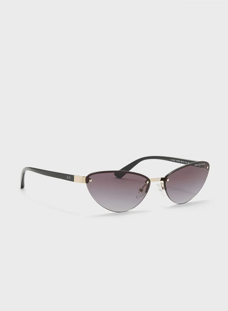 Armani Exchange 0Ax2049S Shape Sunglasses