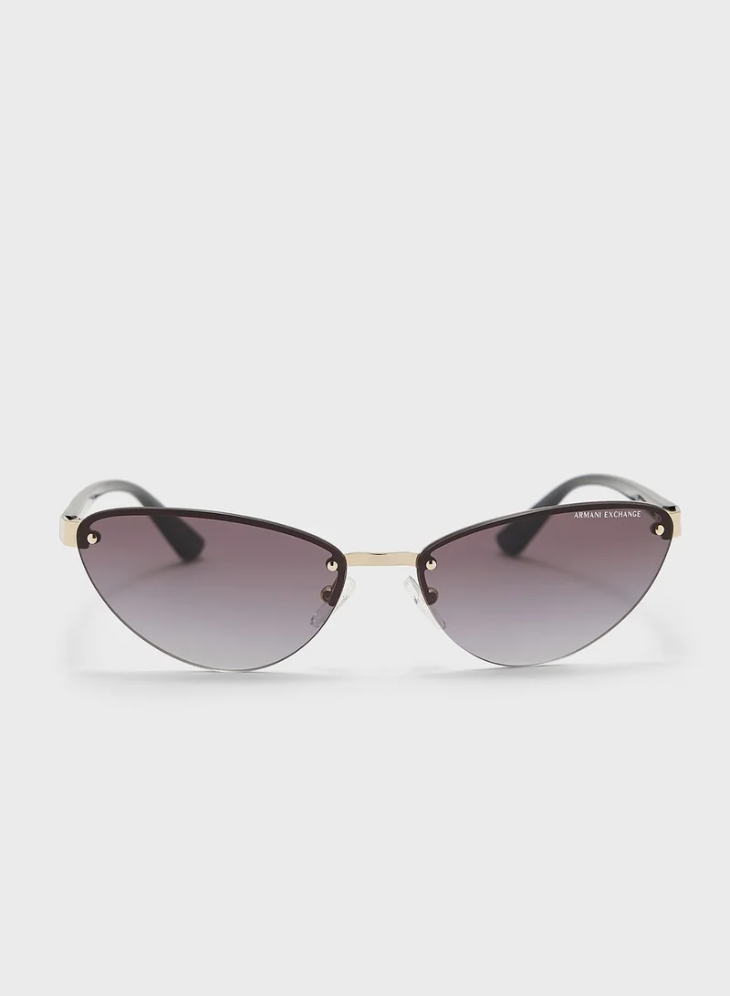 Armani Exchange 0Ax2049S Shape Sunglasses