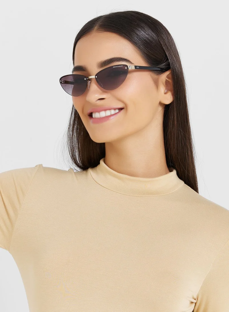 Armani Exchange 0Ax2049S Shape Sunglasses