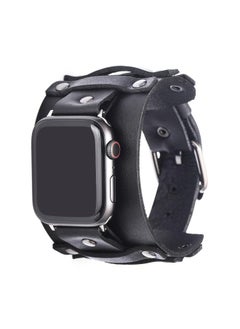 Hot Apple Strap Iwatch Smart Watch Accessories Leather Punk Strap All-match Premium Sense