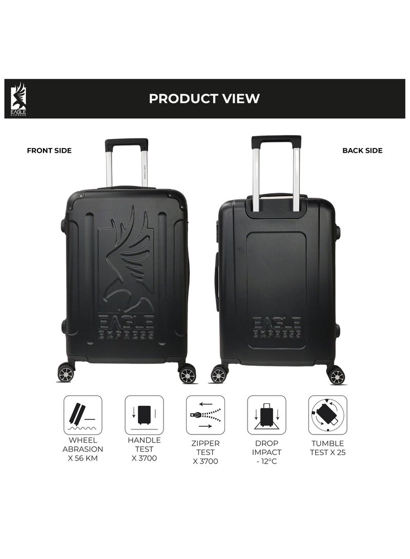 EAGLE EXPRESS PROTECTOR ABS HARD TROLLEY 20 inch BLACK - Image 2