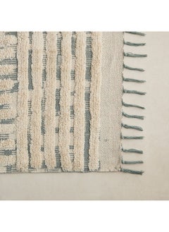 Home Box Aizel Otus Stripe Cotton Dhurrie 90 x 60 cm  - Image 3