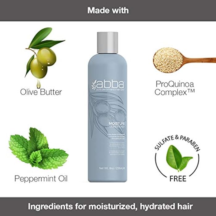 ABBA - Pure Essentials Value Trio – Shampoo, Conditioner & Bonus All-In-One Leave-In Spray - Image 3