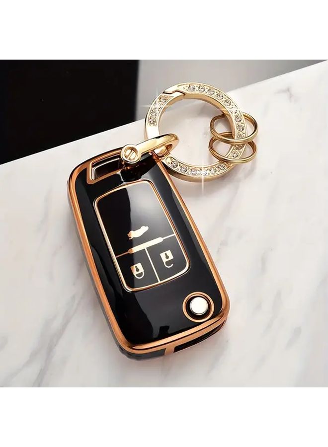 Grey Blue TPU Protective Key Cover For Multiple Car Models - Image 1
