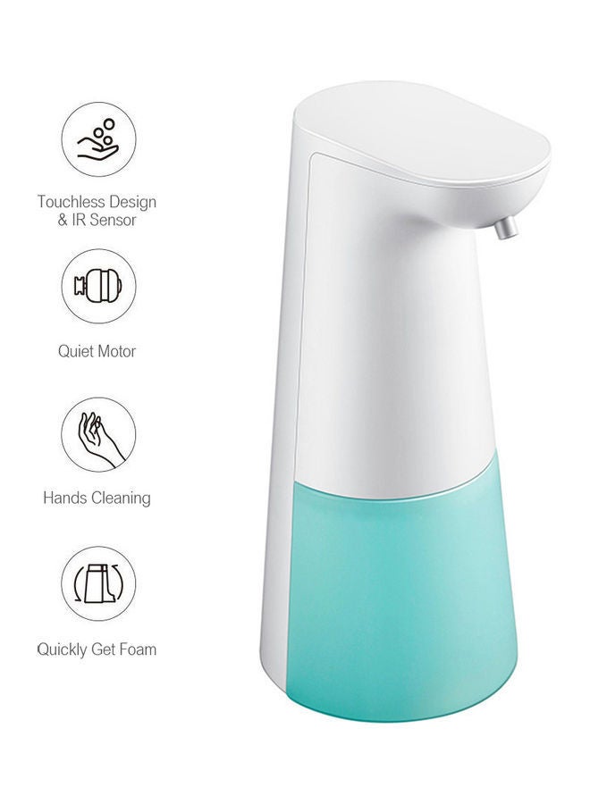 NIBEMINENT Touchless and IR Sensor Soap Dispenser NA-H7534 Blue/White - Image 1