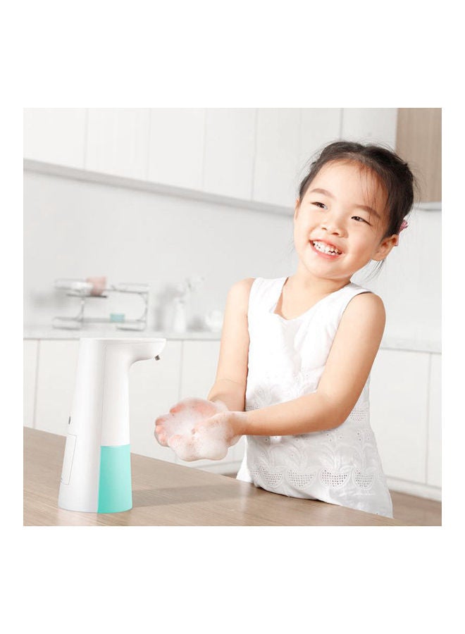 NIBEMINENT Touchless and IR Sensor Soap Dispenser NA-H7534 Blue/White - Image 4