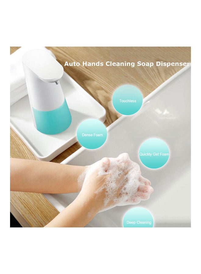 NIBEMINENT Touchless and IR Sensor Soap Dispenser NA-H7534 Blue/White - Image 2